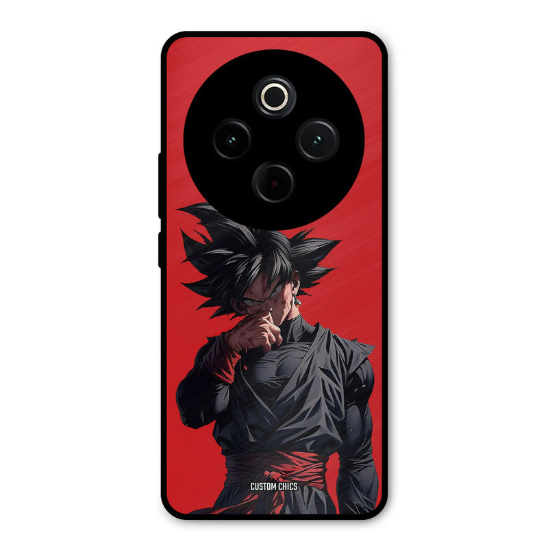 Goku Black iQoo Z10 Mobile Back Cover - Anime PrintShield Case