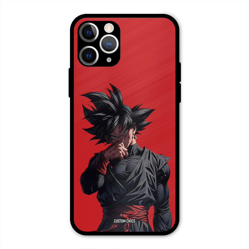 Goku Black iPhone 11 Pro Mobile Back Cover - Anime PrintShield Case