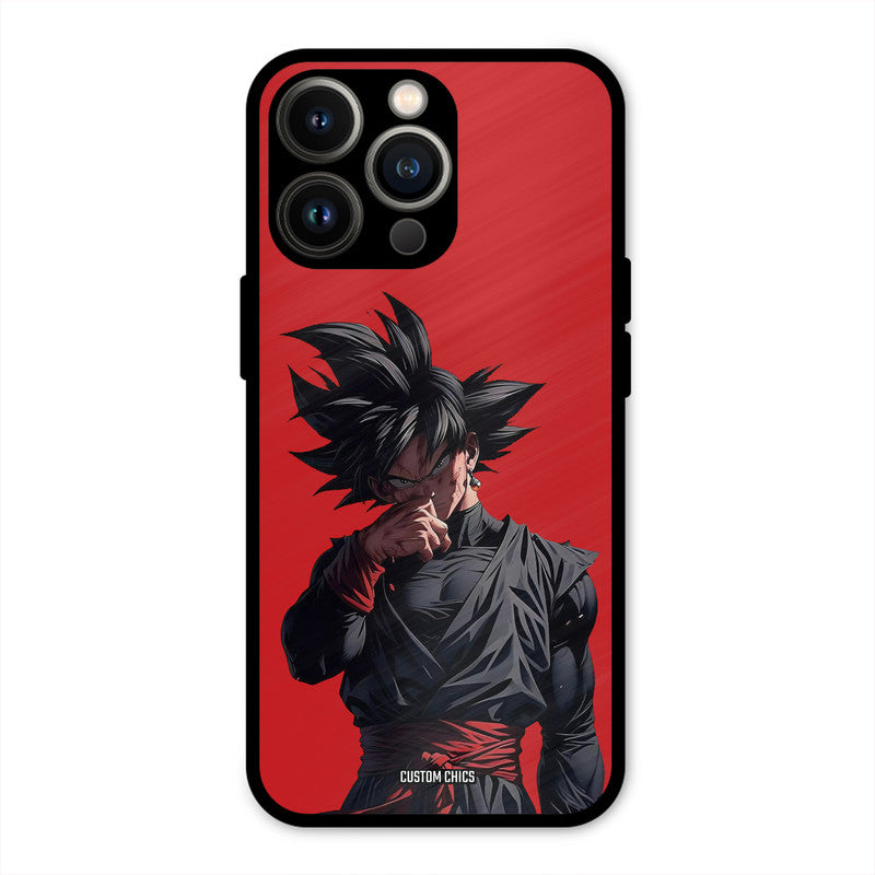 Goku Black iPhone 13 Pro Max Mobile Back Cover - Anime PrintShield Case