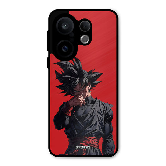 Goku Black Vivo X200 FE Mobile Back Cover - Anime PrintShield Case
