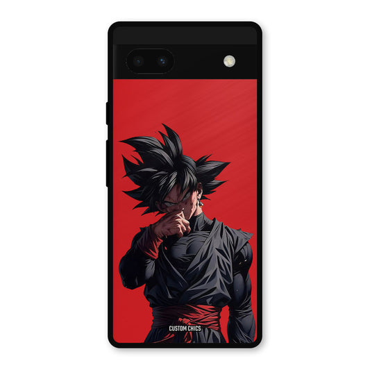 Goku Black Google Pixel 6a Mobile Back Cover - Anime PrintShield Case