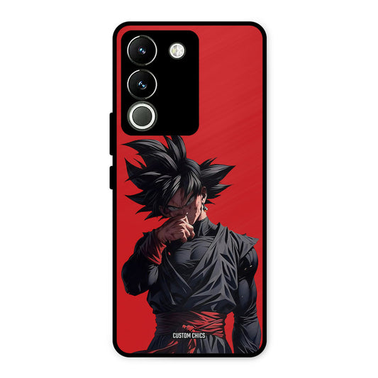 Goku Black Vivo Y200 Mobile Back Cover - Anime PrintShield Case