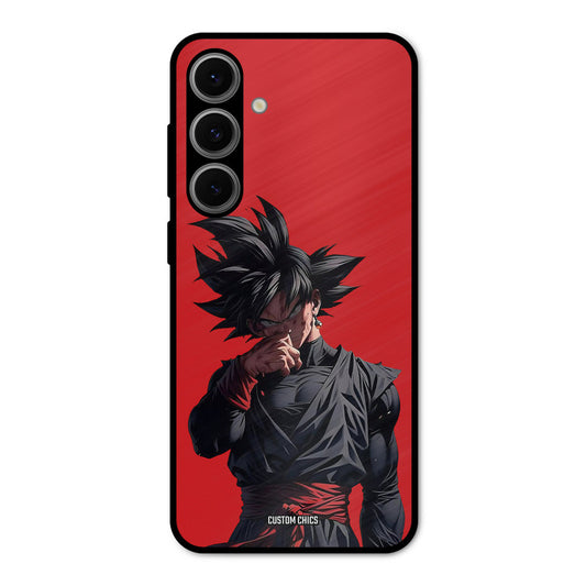 Goku Black Samsung Galaxy S24 Mobile Back Cover - Anime PrintShield Case