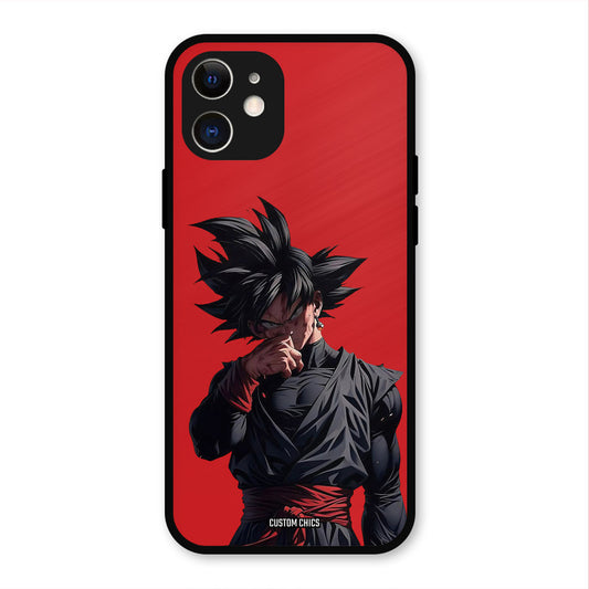 Goku Black iPhone 12 Mobile Back Cover - Anime PrintShield Case