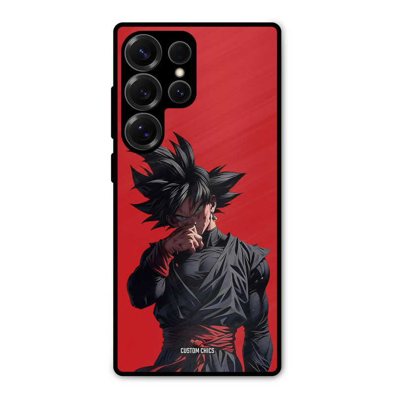 Goku Black Samsung Galaxy S25 Ultra Mobile Back Cover - Anime PrintShield Case