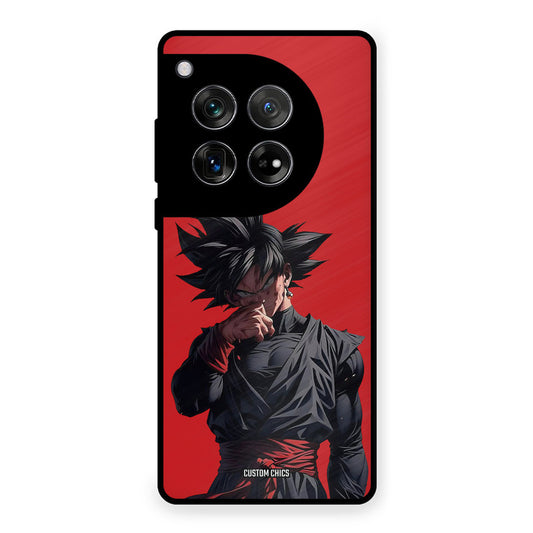 Goku Black OnePlus 12 Mobile Back Cover - Anime PrintShield Case