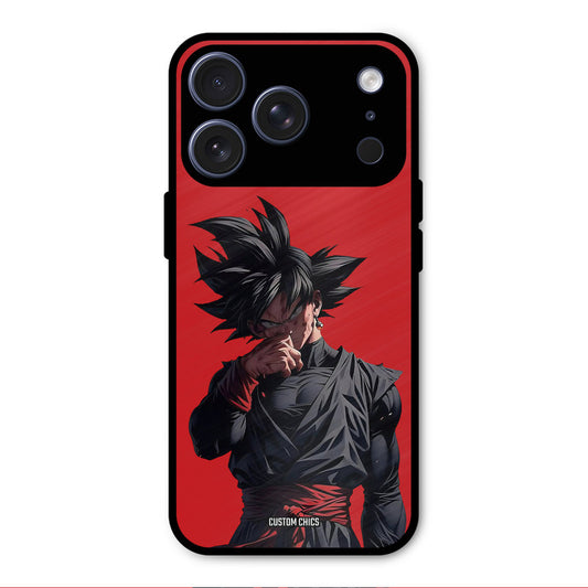 Goku Black iPhone 17 Pro Max Mobile Back Cover - Anime PrintShield Case