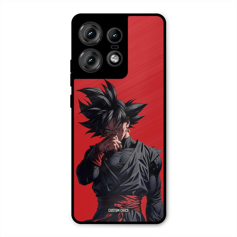 Goku Black Motorola Edge 50 Pro Mobile Back Cover - Anime PrintShield Case