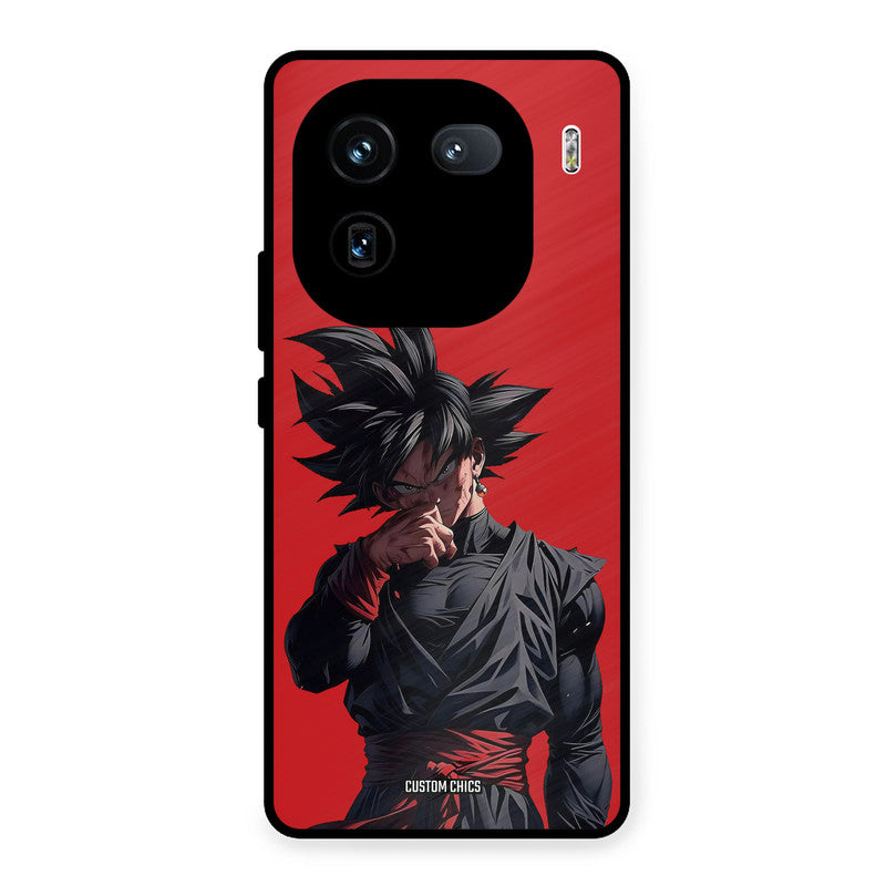 Goku Black iQOO 12 Mobile Back Cover - Anime PrintShield Case