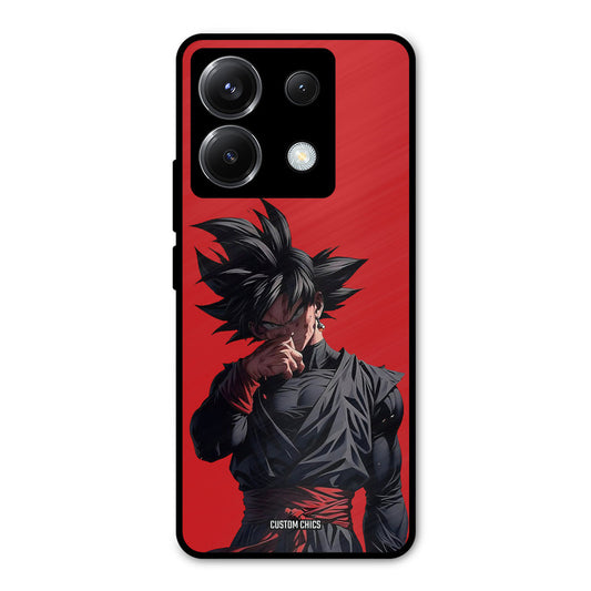 Goku Black Poco X6 Mobile Back Cover - Anime PrintShield Case