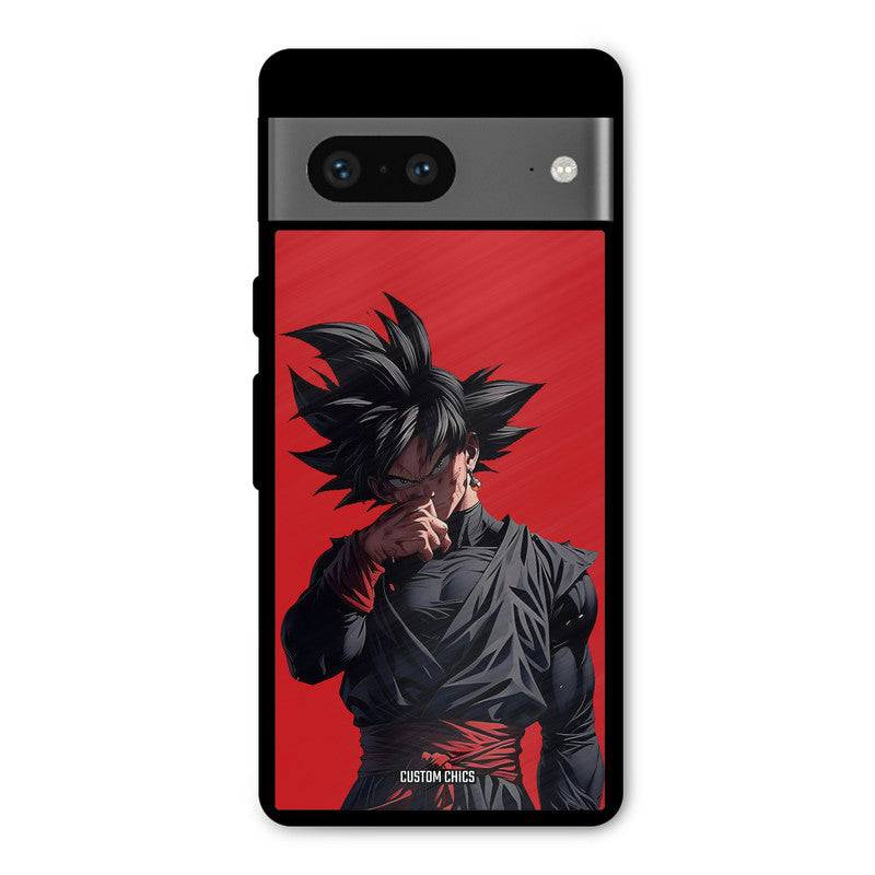 Goku Black Google Pixel 7 Mobile Back Cover - Anime PrintShield Case