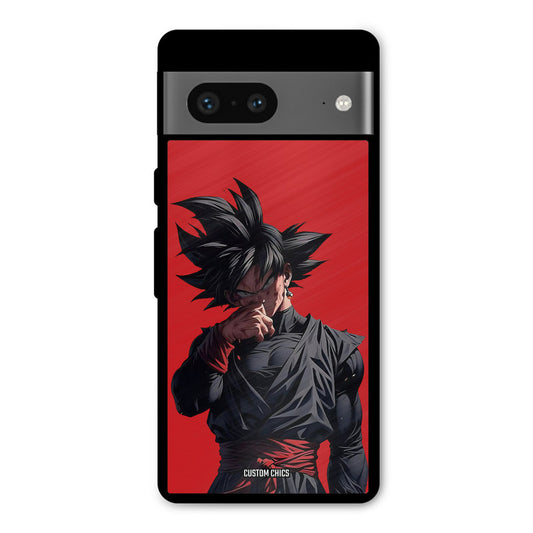 Goku Black Google Pixel 7 Mobile Back Cover - Anime PrintShield Case