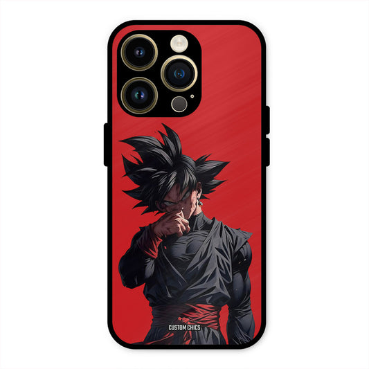 Goku Black iPhone 14 Pro Max Mobile Back Cover - Anime PrintShield Case
