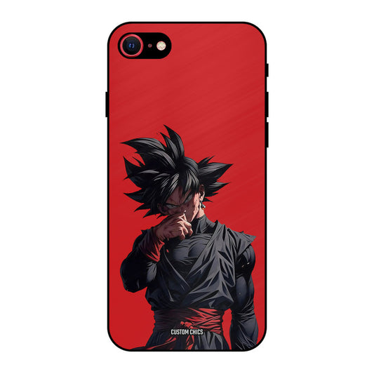 Goku Black iPhone SE 2020 Mobile Back Cover - Anime PrintShield Case