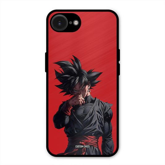 Goku Black iPhone 16e Mobile Back Cover - Anime PrintShield Case