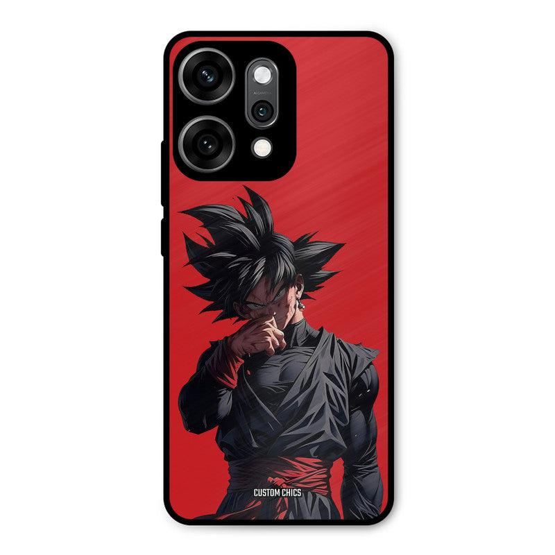 Goku Black Oppo Reno 14 Pro Mobile Back Cover - Anime PrintShield Case