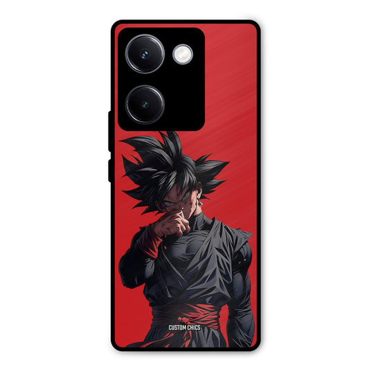 Goku Black Vivo Y300 Plus Mobile Back Cover - Anime PrintShield Case