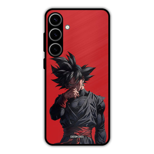 Goku Black Samsung Galaxy S24 Plus Mobile Back Cover - Anime PrintShield Case