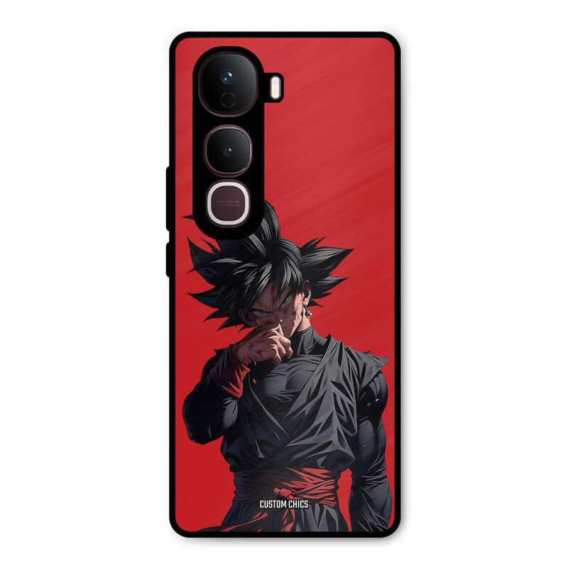 Goku Black Vivo Y400 Pro Mobile Back Cover - Anime PrintShield Case