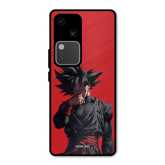 Goku Black Vivo V30 Mobile Back Cover - Anime PrintShield Case