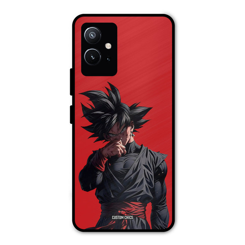 Goku Black Vivo Y75 5G Mobile Back Cover - Anime PrintShield Case