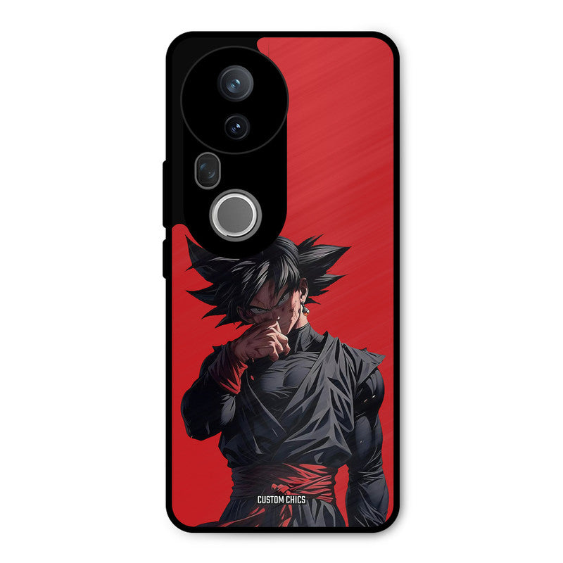 Goku Black Vivo T4 Ultra Mobile Back Cover - Anime PrintShield Case