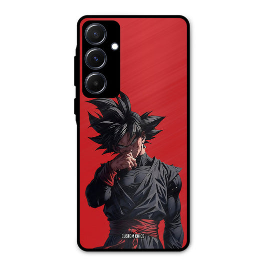 Goku Black Samsung Galaxy A55 5G Mobile Back Cover - Anime PrintShield Case