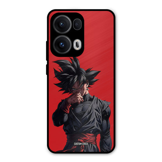 Goku Black Oppo Reno 13 Pro 5G Mobile Back Cover - Anime PrintShield Case