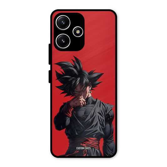 Goku Black Redmi 12 5G Mobile Back Cover - Anime PrintShield Case