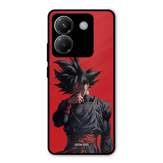 Goku Black Poco M7 Pro Mobile Back Cover - Anime PrintShield Case
