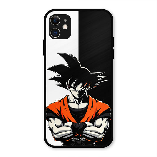Goku Rage iPhone 11 Mobile Back Cover - Anime PrintShield Case