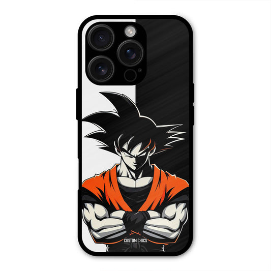 Goku Rage iPhone 16 Pro Mobile Back Cover - Anime PrintShield Case