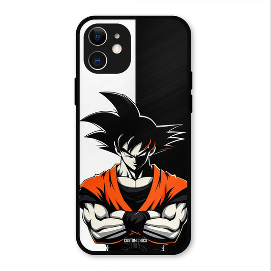 Goku Rage iPhone 12 Mobile Back Cover - Anime PrintShield Case
