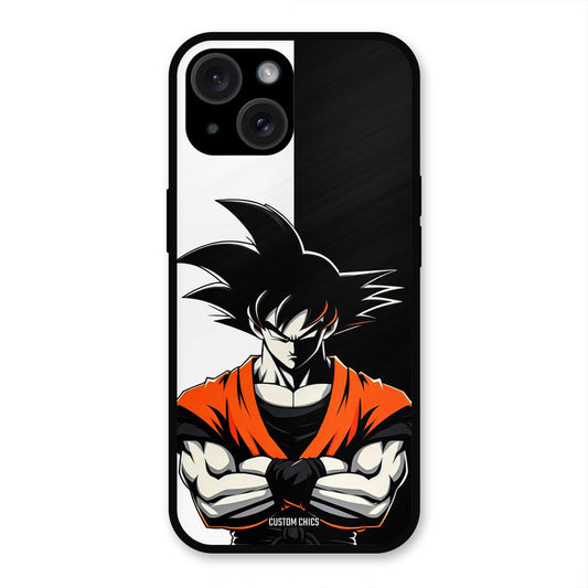 Goku Rage iPhone 15 Mobile Back Cover - Anime PrintShield Case
