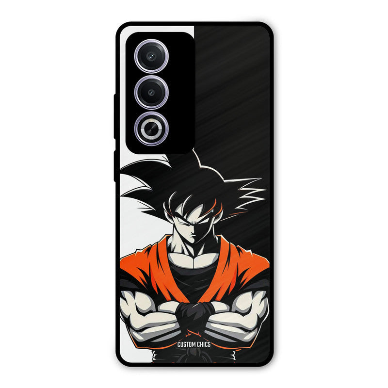 Goku Rage Oppo K12x Mobile Back Cover - Anime PrintShield Case