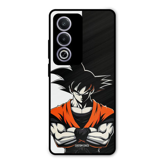 Goku Rage Oppo K12x Mobile Back Cover - Anime PrintShield Case