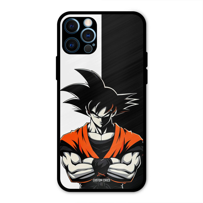 Goku Rage iPhone 12 Pro Mobile Back Cover - Anime PrintShield Case