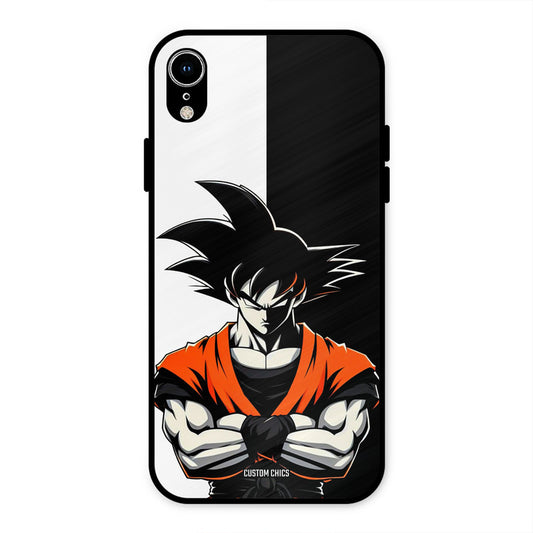 Goku Rage iPhone XR Mobile Back Cover - Anime PrintShield Case