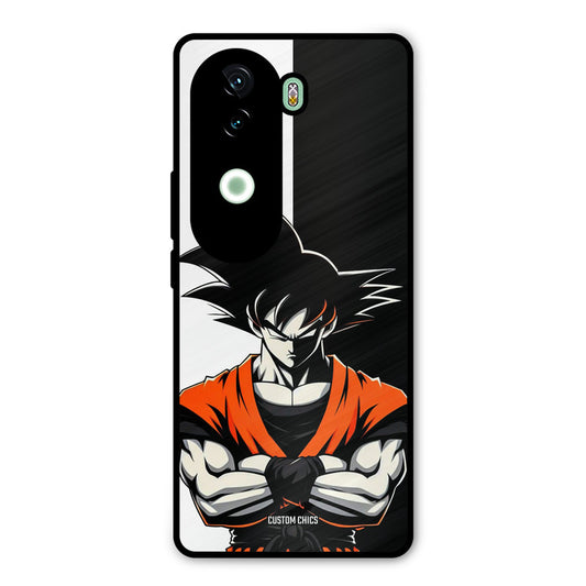 Goku Rage iQOO Z9s Mobile Back Cover - Anime PrintShield Case