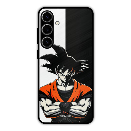 Goku Rage Samsung Galaxy S24 Plus Mobile Back Cover - Anime PrintShield Case
