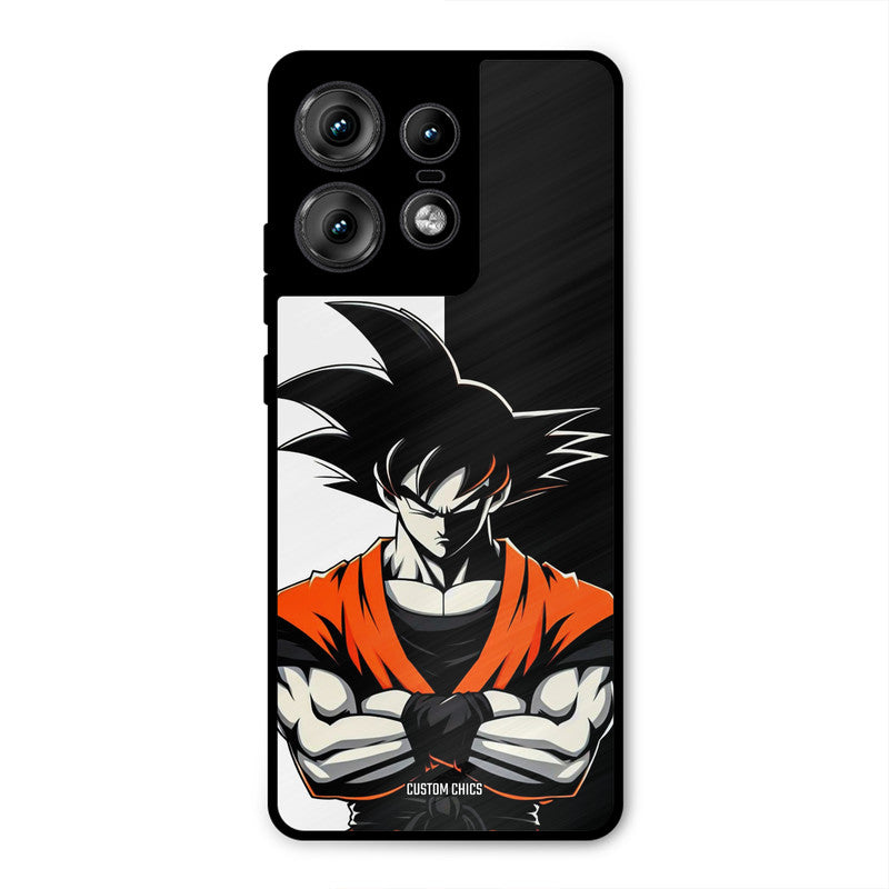 Goku Rage Motorola Edge 50 Pro Mobile Back Cover - Anime PrintShield Case
