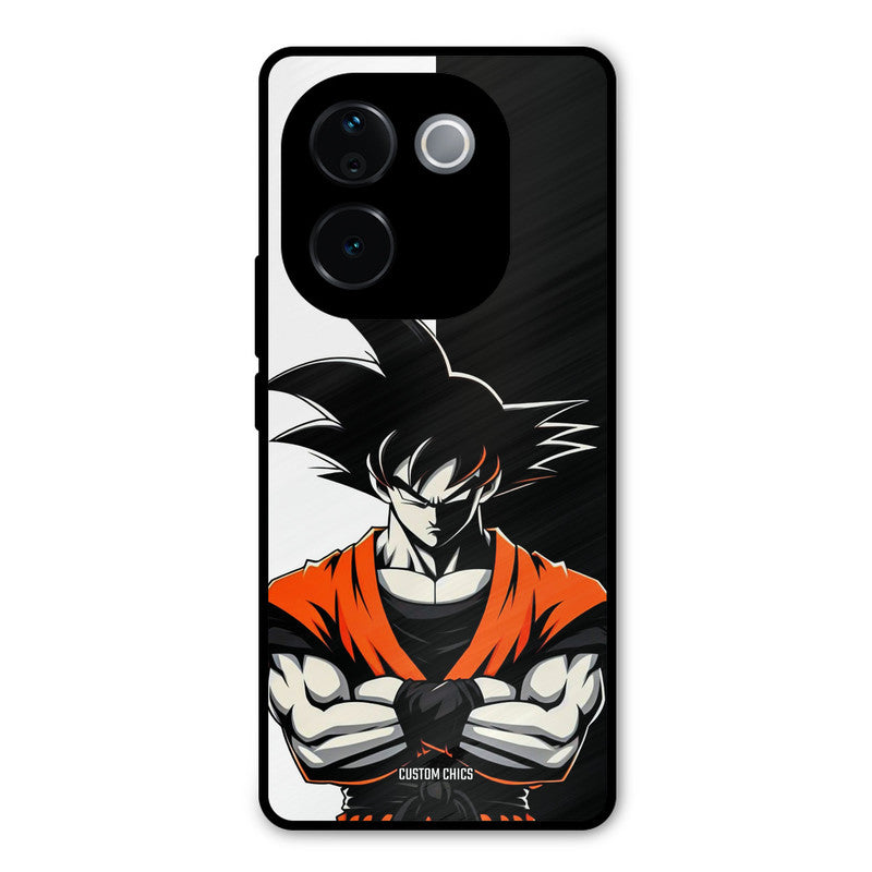 Goku Rage iQOO Z9s Pro Mobile Back Cover - Anime PrintShield Case