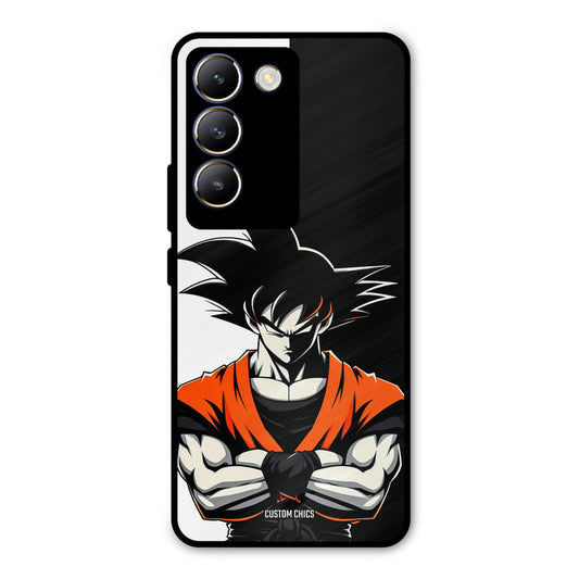 Goku Rage Vivo Y200e Mobile Back Cover - Anime PrintShield Case
