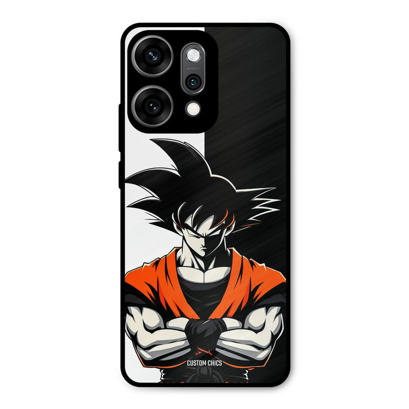 Goku Rage Oppo Reno 14 Pro Mobile Back Cover - Anime PrintShield Case