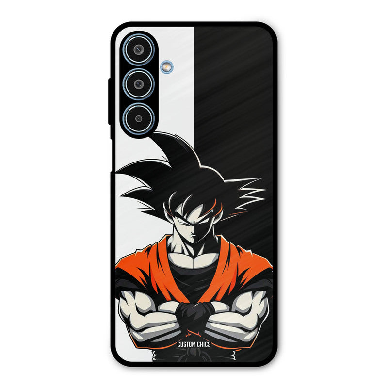 Goku Rage Samsung Galaxy M35 5G Mobile Back Cover - Anime PrintShield Case