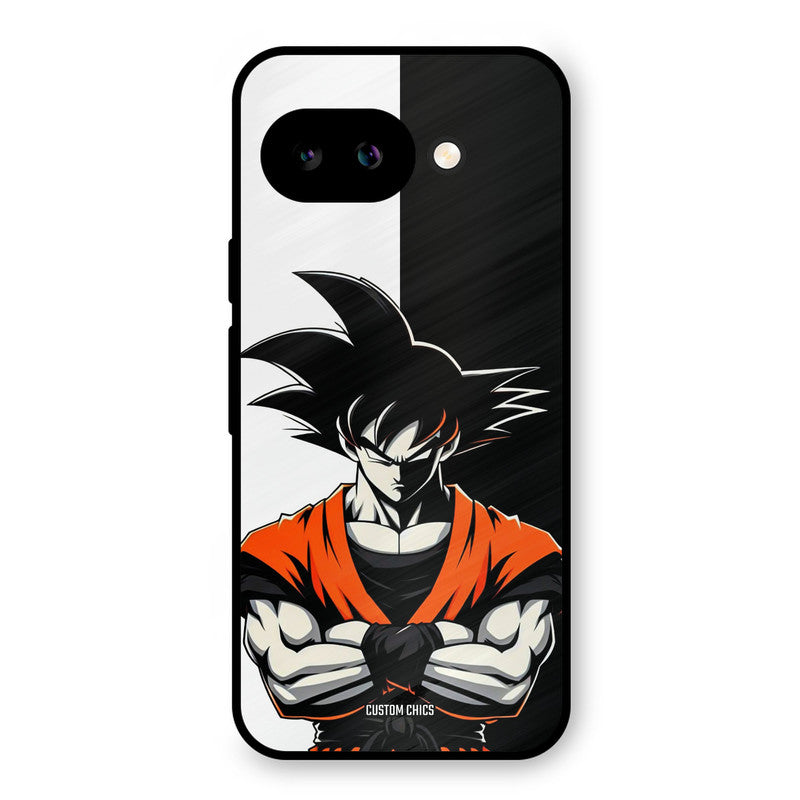 Goku Rage Google Pixel 9A Mobile Back Cover - Anime PrintShield Case