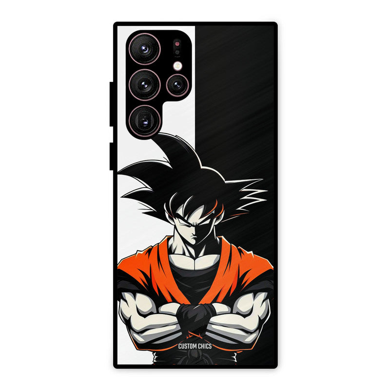 Goku Rage Samsung Galaxy S22 Ultra Mobile Back Cover - Anime PrintShield Case