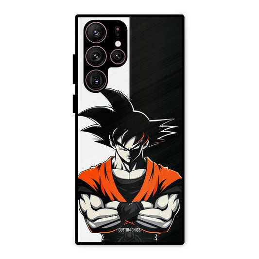 Goku Rage Samsung Galaxy S22 Ultra Mobile Back Cover - Anime PrintShield Case