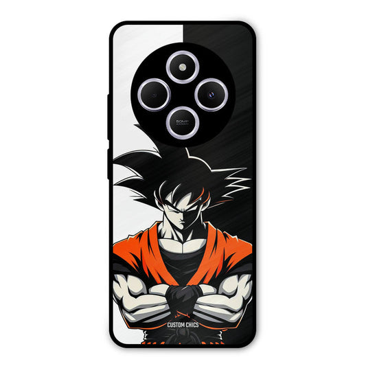 Goku Rage Poco M7 Mobile Back Cover - Anime PrintShield Case