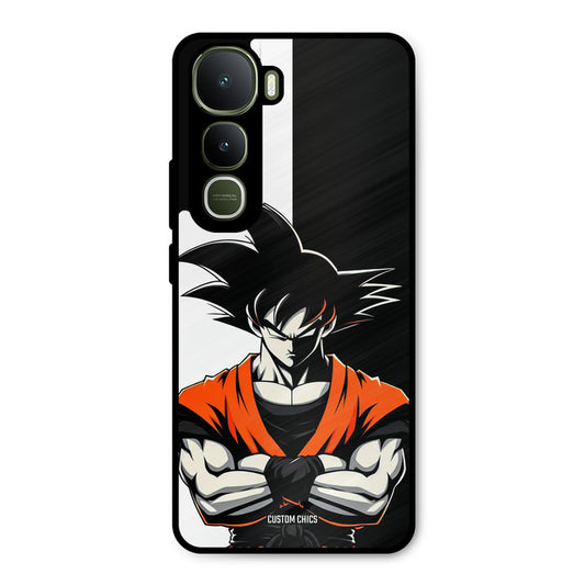 Goku Rage Vivo Y400 Mobile Back Cover - Anime PrintShield Case